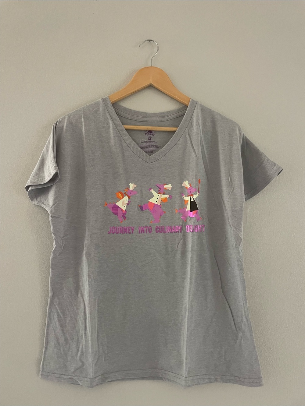 Disney EPCOT Food & Wine Festival Gray Tee with Graphic